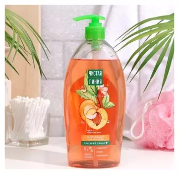 Гель для душа "Чистая линия", смягчающий