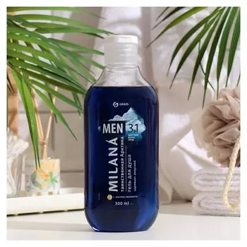 Гель для душа Milana Men, таинственная арктика, с маслом эвкалипта