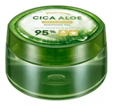 Гель для лица и тела Missha Premium Cica Aloe Soothing Gel, успокаивающий