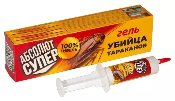 Гель для уничтожения тараканов 100% гибель
