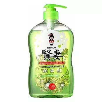 Гель высокоэффективный для мытья посуды, овощей, фруктов, детских принадлежностей с ароматом лайма (Объем 540 мл)