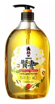 Гель высокоэкономичный для мытья посуды и детских принадлежностей Kensai с ароматом айвы, 900 мл