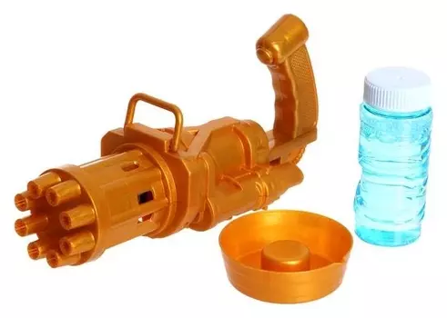 Генератор мыльных пузырей Пулемёт