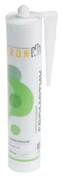 Герметик Kronbuild, силиконовый, санитарный, бесцветный, 280 мл