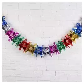 Гирлянда-растяжка "Колокольчики и снежинки"