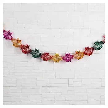 Гирлянда-растяжка "Сеточки с кружками"