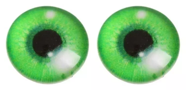 Глаза, набор 20 шт., размер: 1 см