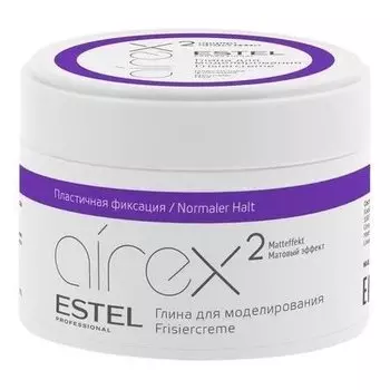 Глина для моделирования волос с матовым эффектом