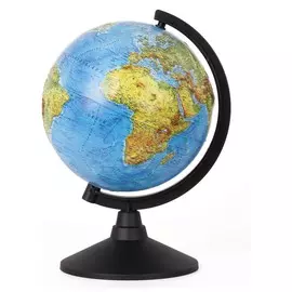 Глобус физический, диаметр 210 мм, масштаб 1:60 000 000 Классик