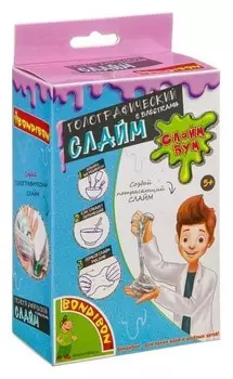 Голографический слайм с блёстками