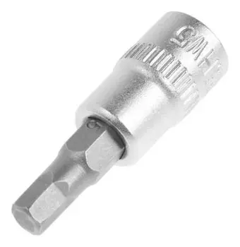 Головка с битой тундра, под квадрат 1/4", H5, CrV