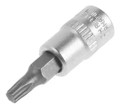 Головка с битой тундра, под квадрат 1/4", т25, CrV