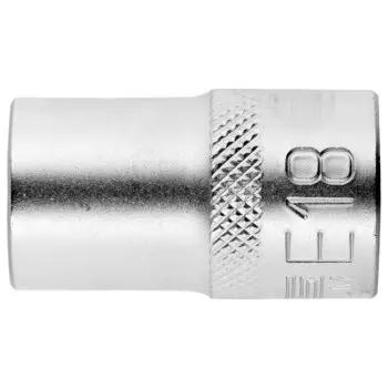 Головка торцевая 1/2, е18, CrV