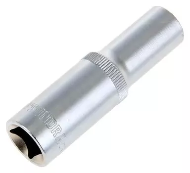 Головка торцевая шестигранная удлиненная Tundra, под квадрат 1/2", 12 мм, CrV