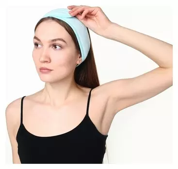 Головная повязка Lovelife, цв. бирюзовый, 8,5*60 см