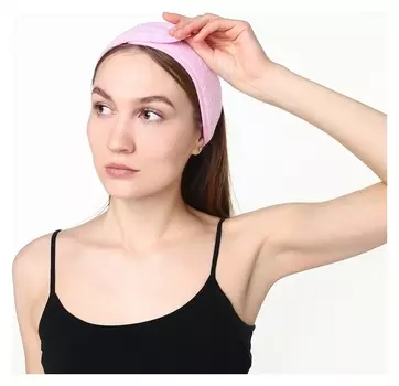 Головная повязка Lovelife, цв. розовый, 8,5*60 см