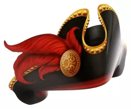 Головной убор "Пиратская шляпа"