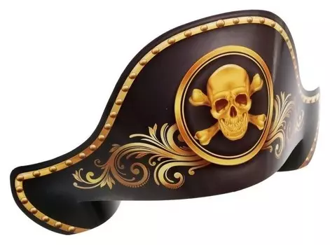 Головной убор "Пиратская треуголка"