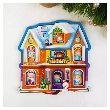 Головоломка 2 уровня "Готовимся к новому году"