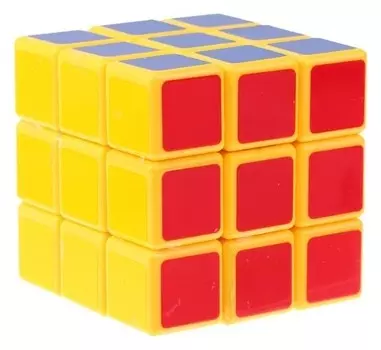 Головоломка, 5,7х5,7х5,7, цвет жёлтый