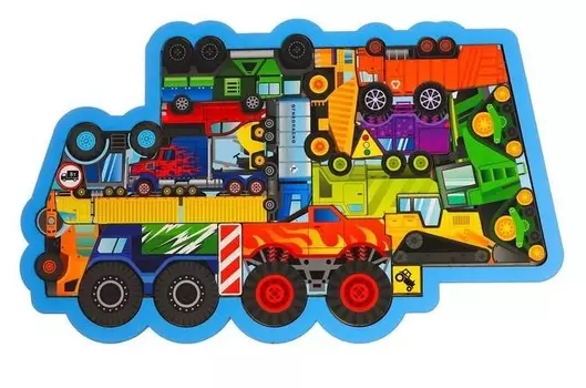 Головоломка «Большие колёса»