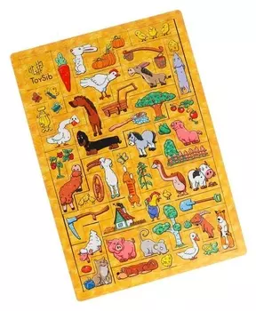 Головоломка-конструктор «Деревня»