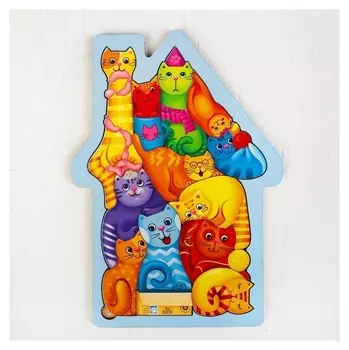 Головоломка Коты размер 28 × 20см