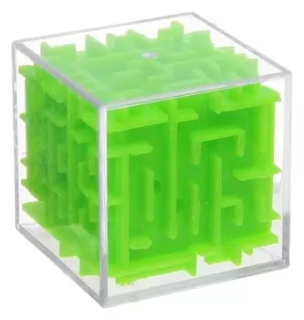 Головоломка «Лабиринт», цвет зелёный