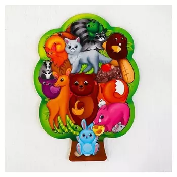 Головоломка Лесные животные размер 28х20 см