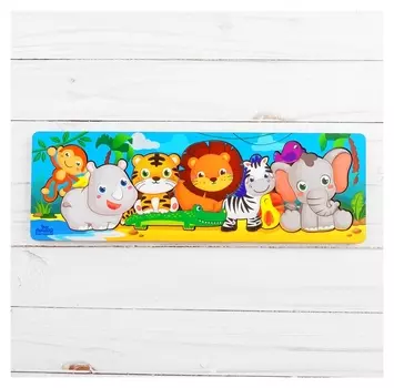 Головоломка логическая Африка, 30х10 см