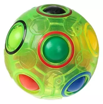 Головоломка Шар светонакопительный, цвет зелёный