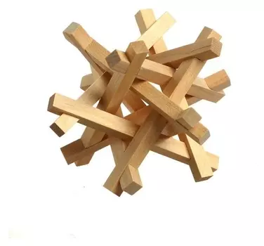 Головоломка «Снежинка» 12 элементов