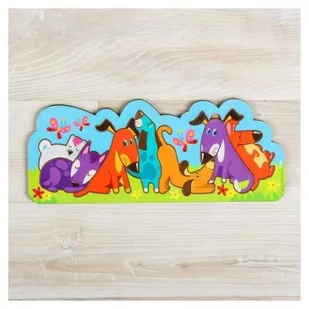 Головоломка Собачки, 25 х 10 см