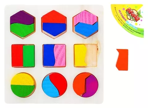 Головоломка Собери фигуру