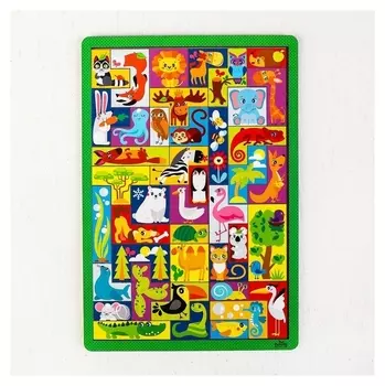 Головоломка тетрис Изучаем животных