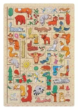 Головоломка тетрис «Лесное царство»