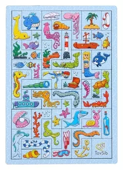 Головоломка тетрис «В синем море»