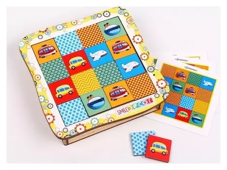 Головоломка «Веселый транспорт»