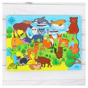 Головоломка Животные Евразии
