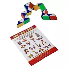 Головоломка Змейка цветная