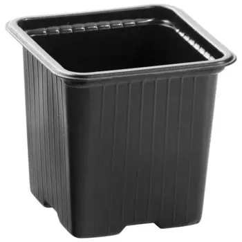 Горшочек для рассады, 90 х 90 х 95 мм, полистирол, 5 шт