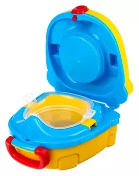 Горшок детский переносной, цвет желтый
