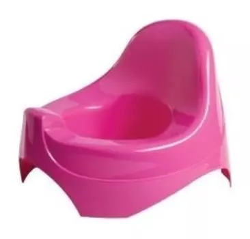 Горшок детский розовый