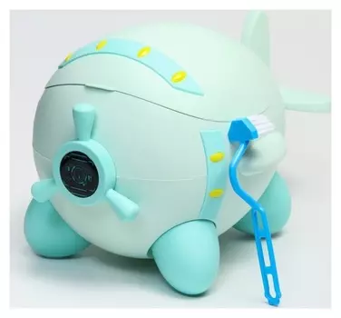 Горшок детский «Вертолет», цвет зеленый