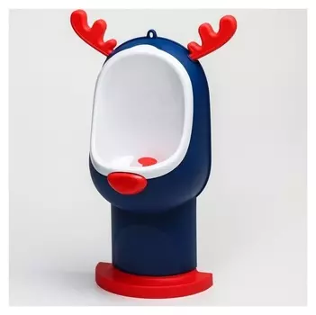 Горшок-писуар, «Олень», цвет синий