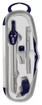 Готовальня Attache, 4 предмета, пласт.пенал