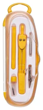 Готовальня Attache Selection Emotion 120 мм, 5 предметов Sc22005, пенал