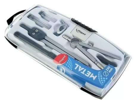 Готовальня Start, 8 предметов, в футляре