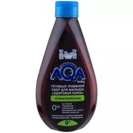 Готовый травяной сбор для малыша "AQA Baby. здоровая кожа", 400 мл