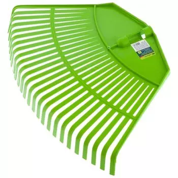 Грабли веерные пластиковые, 580 мм, 26 плоских зубьев, без черенка